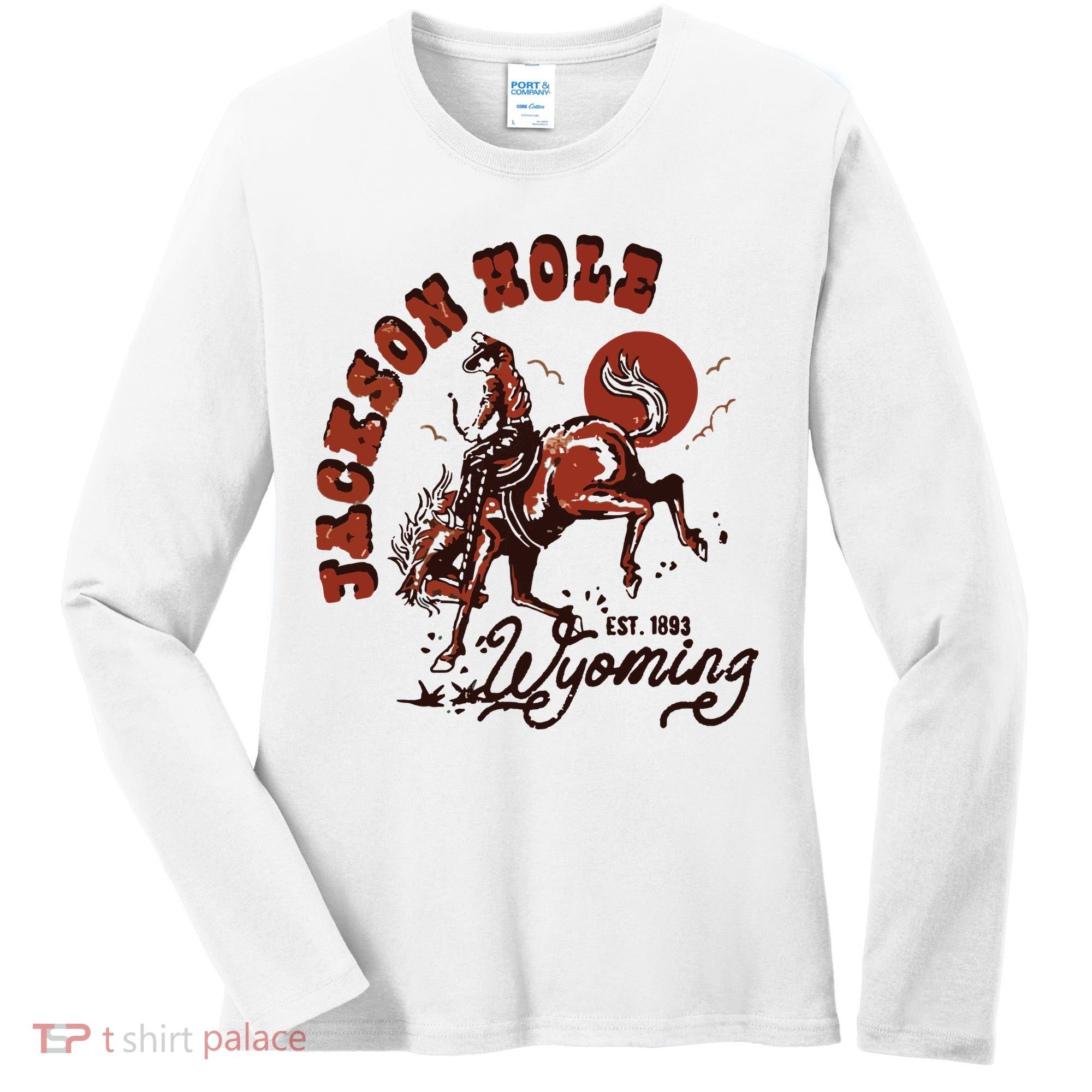 Jackson Hole Wyoming Women's Long Sleeve Shirt