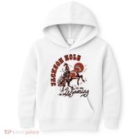 Jackson Hole Wyoming Kids Hoodie thumb 0