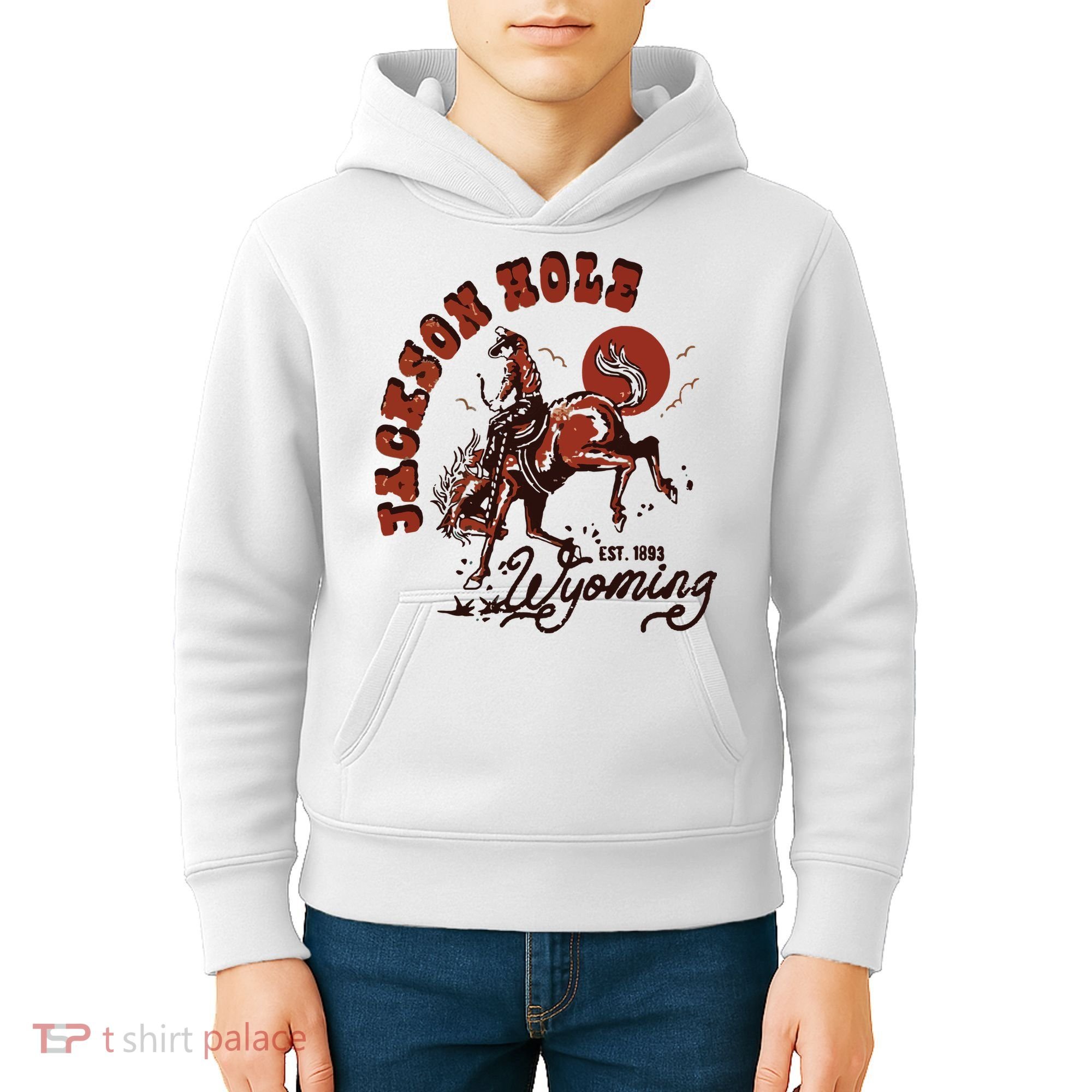 Jackson Hole Wyoming Kids Hoodie