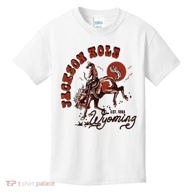 Jackson Hole Wyoming Kids T-Shirt