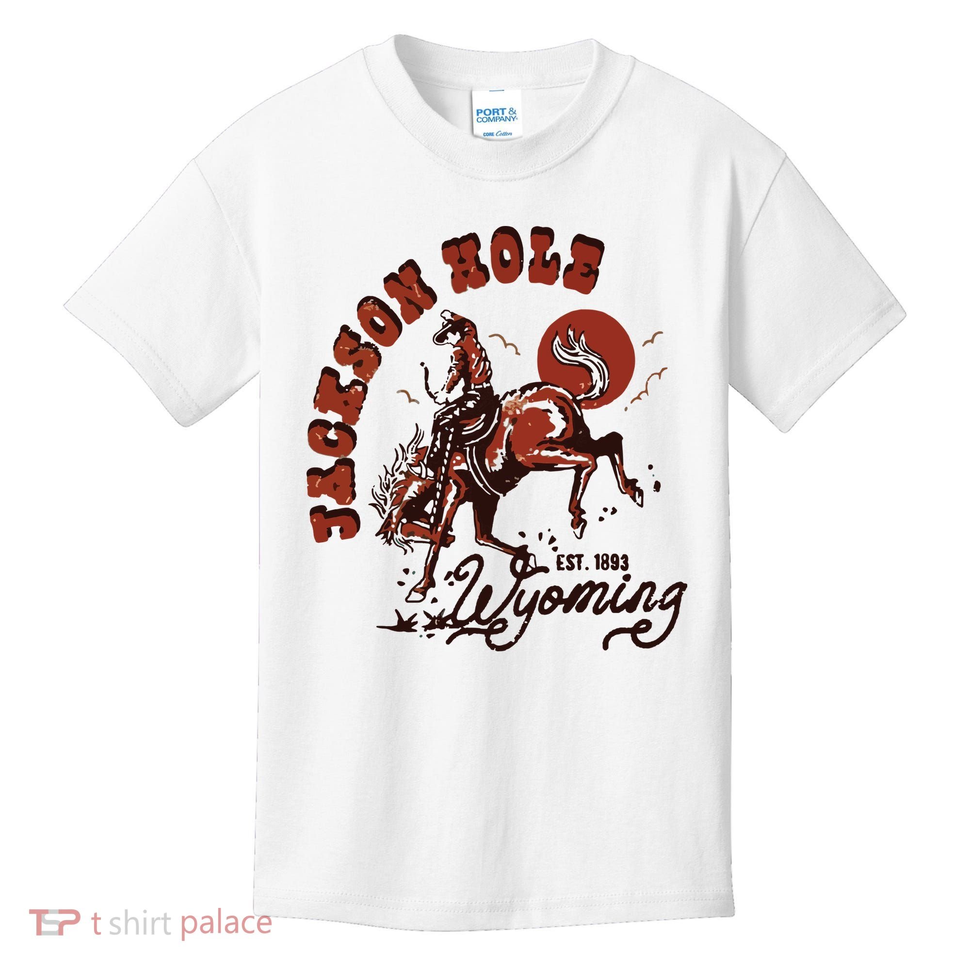 Jackson Hole Wyoming Kids T-Shirt
