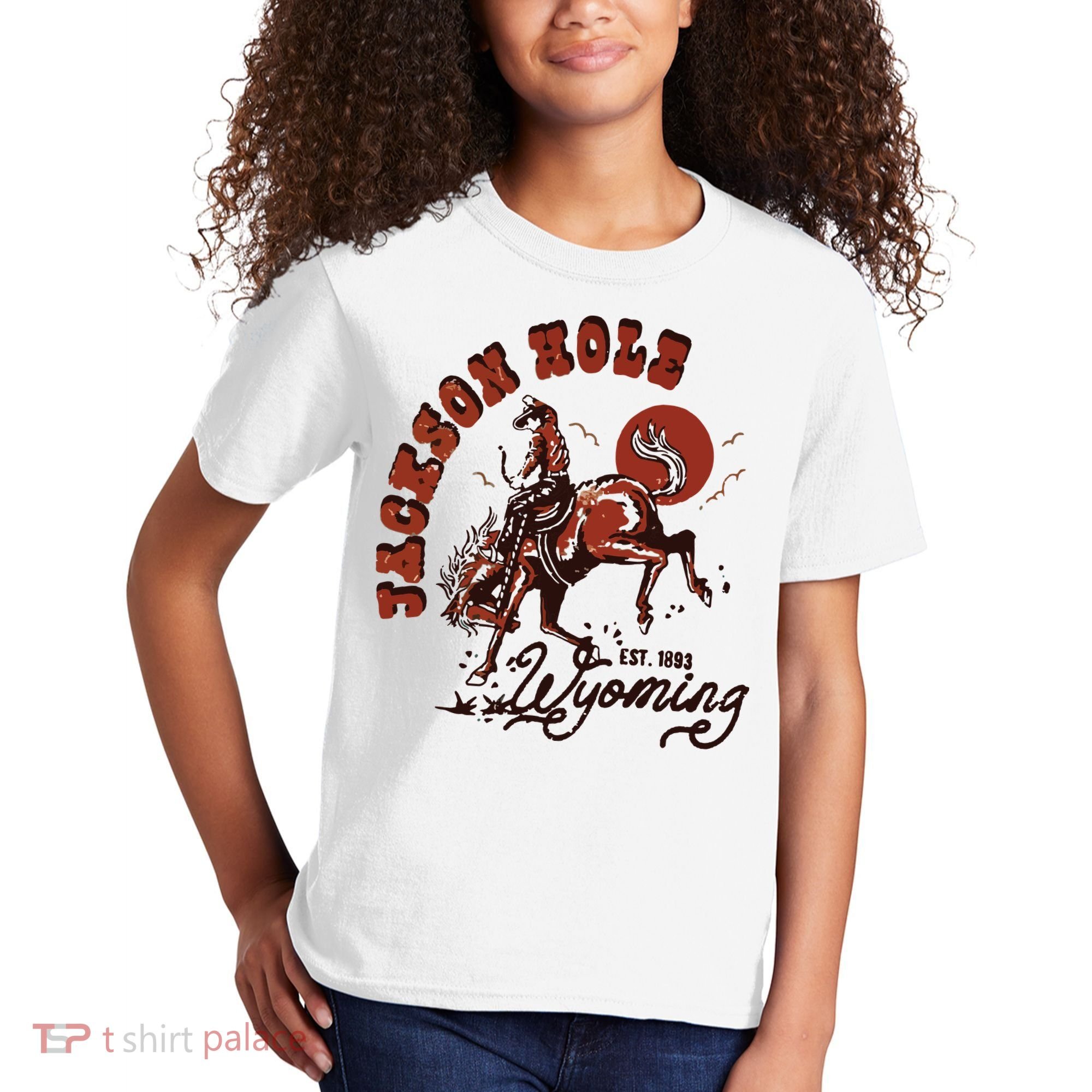 Jackson Hole Wyoming Kids T-Shirt