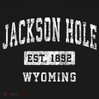 Jackson Hole Wyoming Wy Vintage Established Sports T-Shirt thumb 7