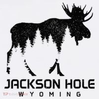 Jackson Hole Wyoming Vintage Moose Souvenir Pride T-Shirt thumb 7