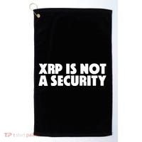 Jeremy Hogan Xrp Is Not A Security Golf Towel thumb 0