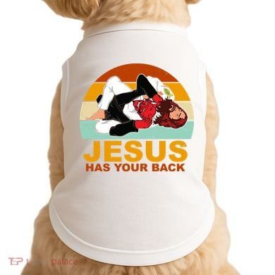 Jesus Has Your Back Fighting Devil Doggie Tank