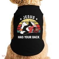 Jesus Has Your Back Jiu Jitsu Christian Doggie Tank thumb 0