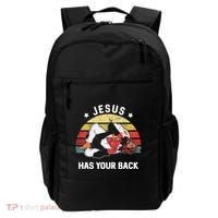 Jesus Has Your Back Jiu Jitsu Christian Backpack thumb 0