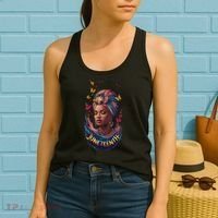 Juneteenth I Am The Storm Poem Black History Month Women Women's Tank Top thumb 2