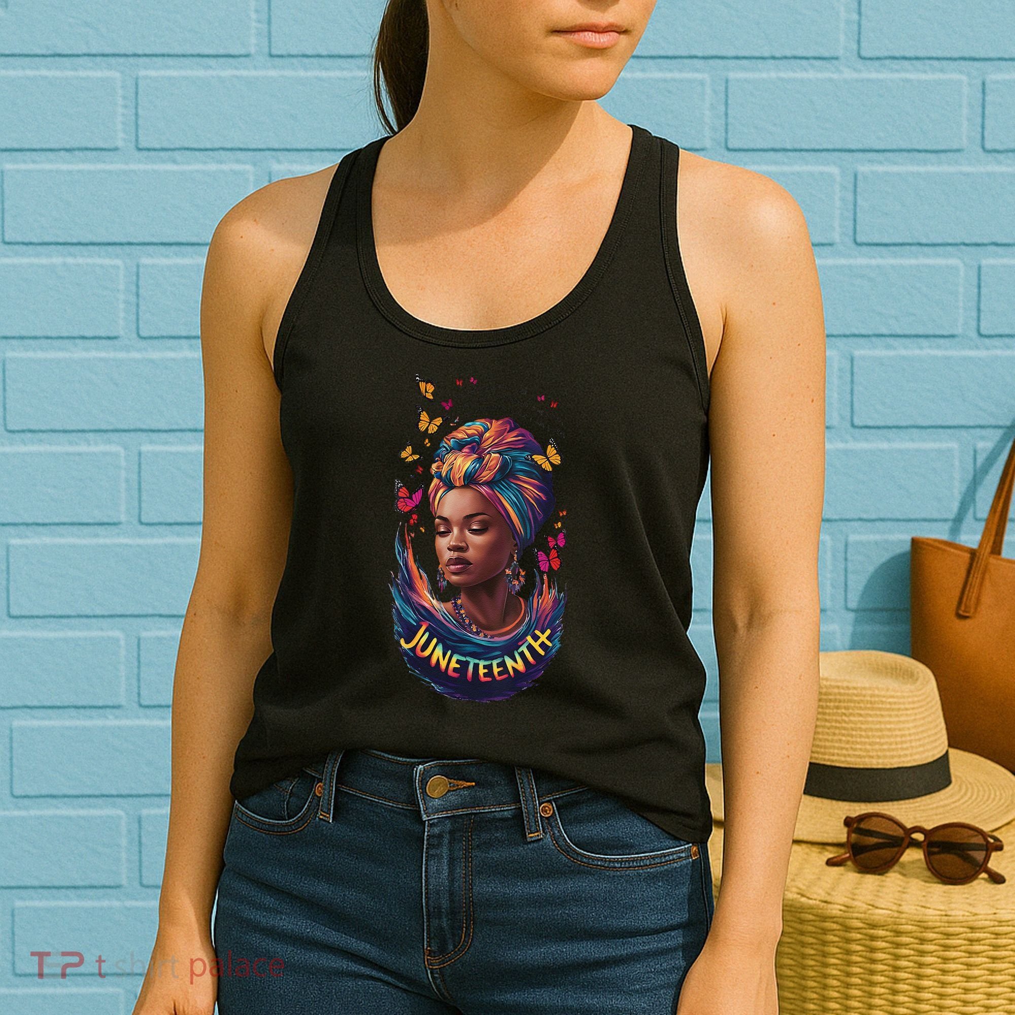 Juneteenth I Am The Storm Poem Black History Month Women Women's Tank Top