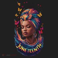 Juneteenth I Am The Storm Poem Black History Month Women Golf Towel thumb 3