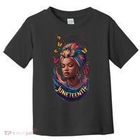 Juneteenth I Am The Storm Poem Black History Month Women Toddler T-Shirt thumb 0