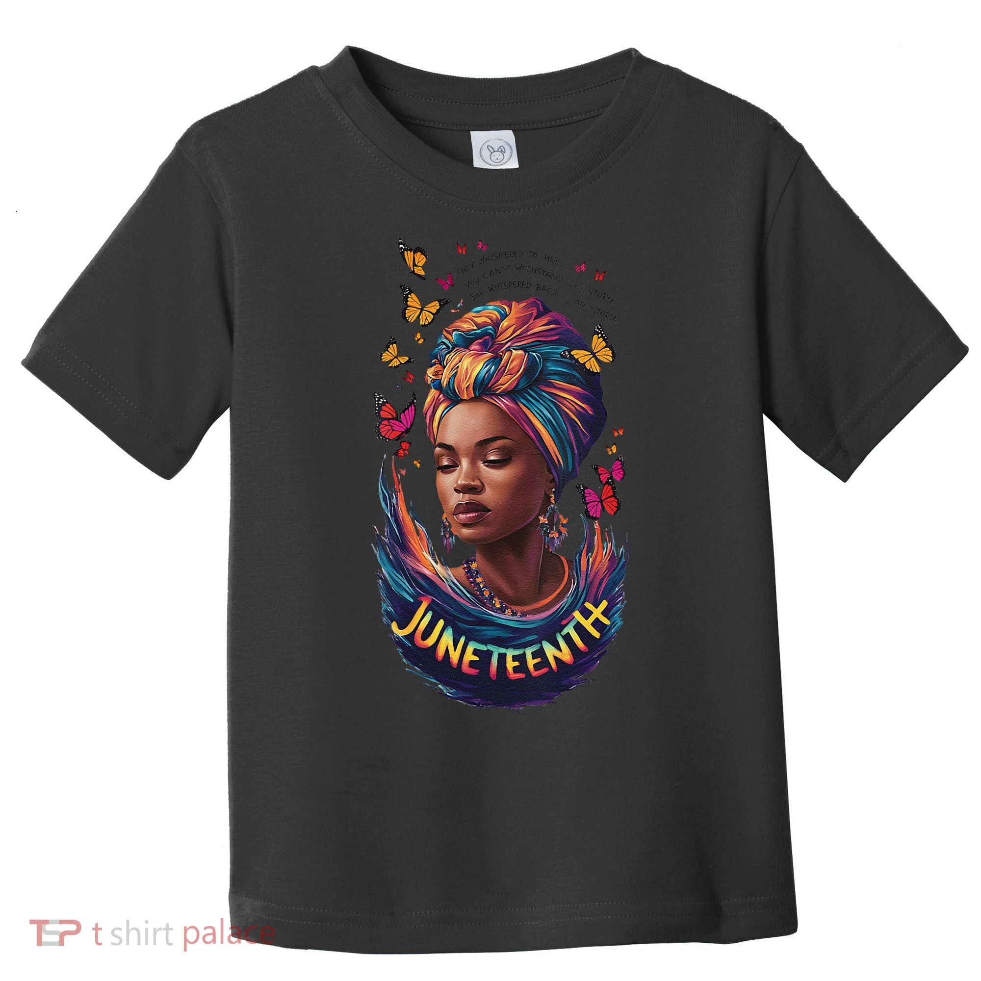 Juneteenth I Am The Storm Poem Black History Month Women Toddler T-Shirt