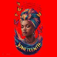 Juneteenth I Am The Storm Poem Black History Month Women Santa Hat thumb 1