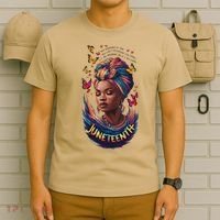 Juneteenth I Am The Storm Poem Black History Month Women T-Shirt thumb 6