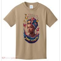 Juneteenth I Am The Storm Poem Black History Month Women Kids T-Shirt thumb 0
