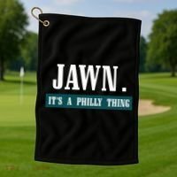 Jawn Its A Philly Thing Philadelphia Slang Golf Towel thumb 1