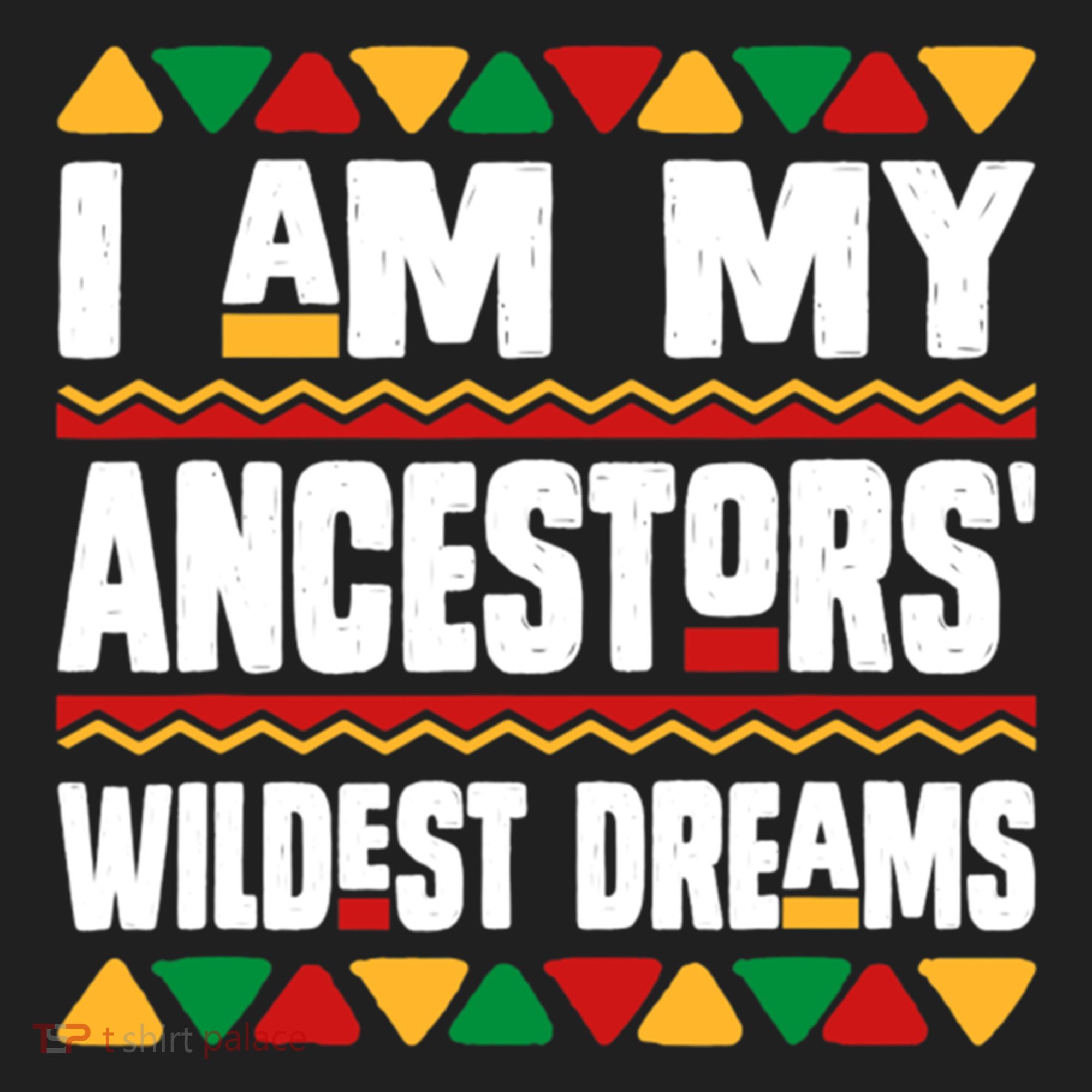Juneteenth I Am My Ancestors Wildest Dreams Great Gift Women's Dry Zone Grid Polo