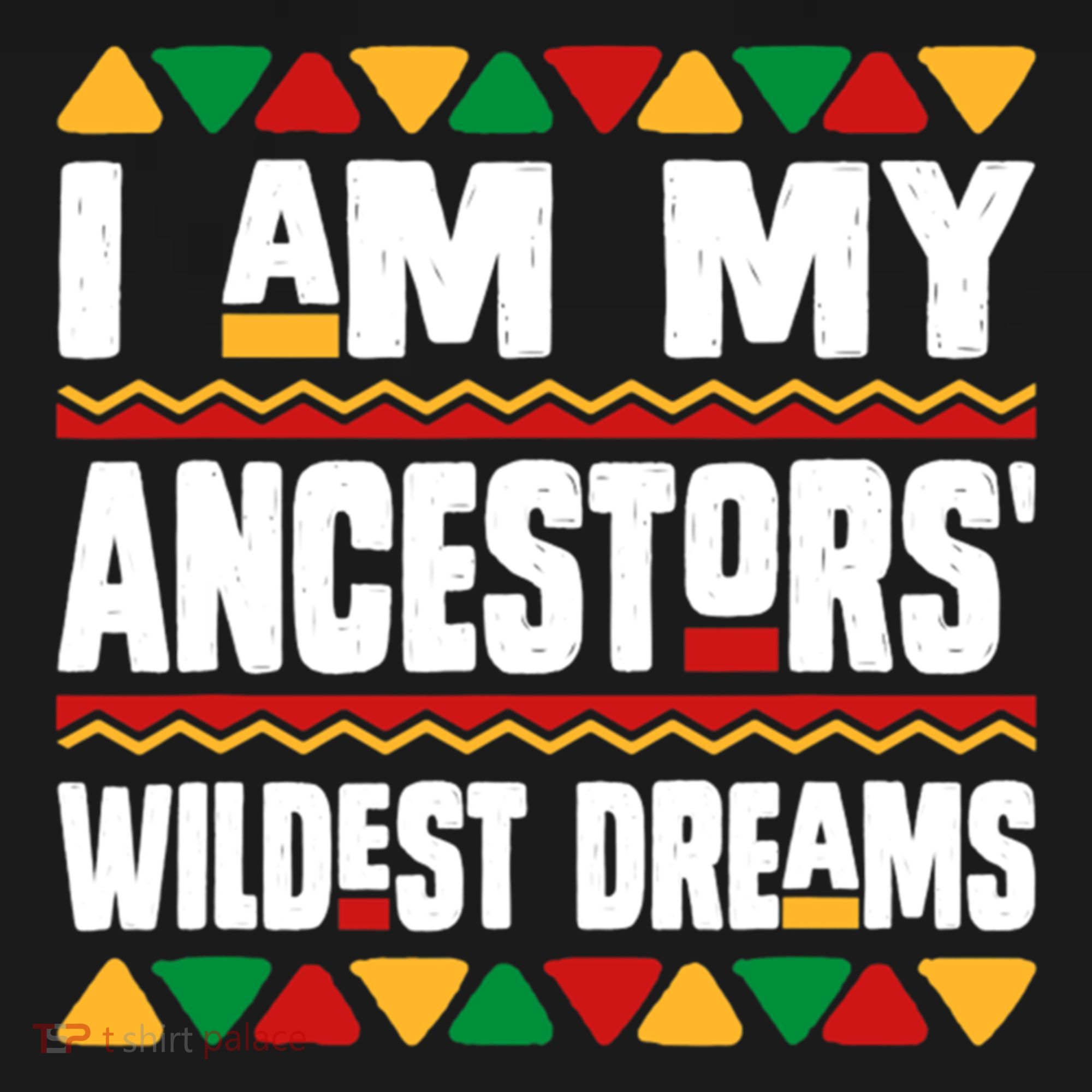 Juneteenth I Am My Ancestors Wildest Dreams Great Gift Women's Hoodie