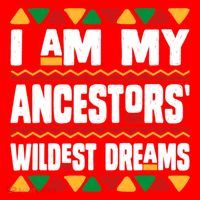 Juneteenth I Am My Ancestors Wildest Dreams Great Gift Santa Hat thumb 1