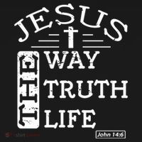 Jesus I Am The Way The Truth And The Life John 14:6 Gift Women's Hoodie thumb 2