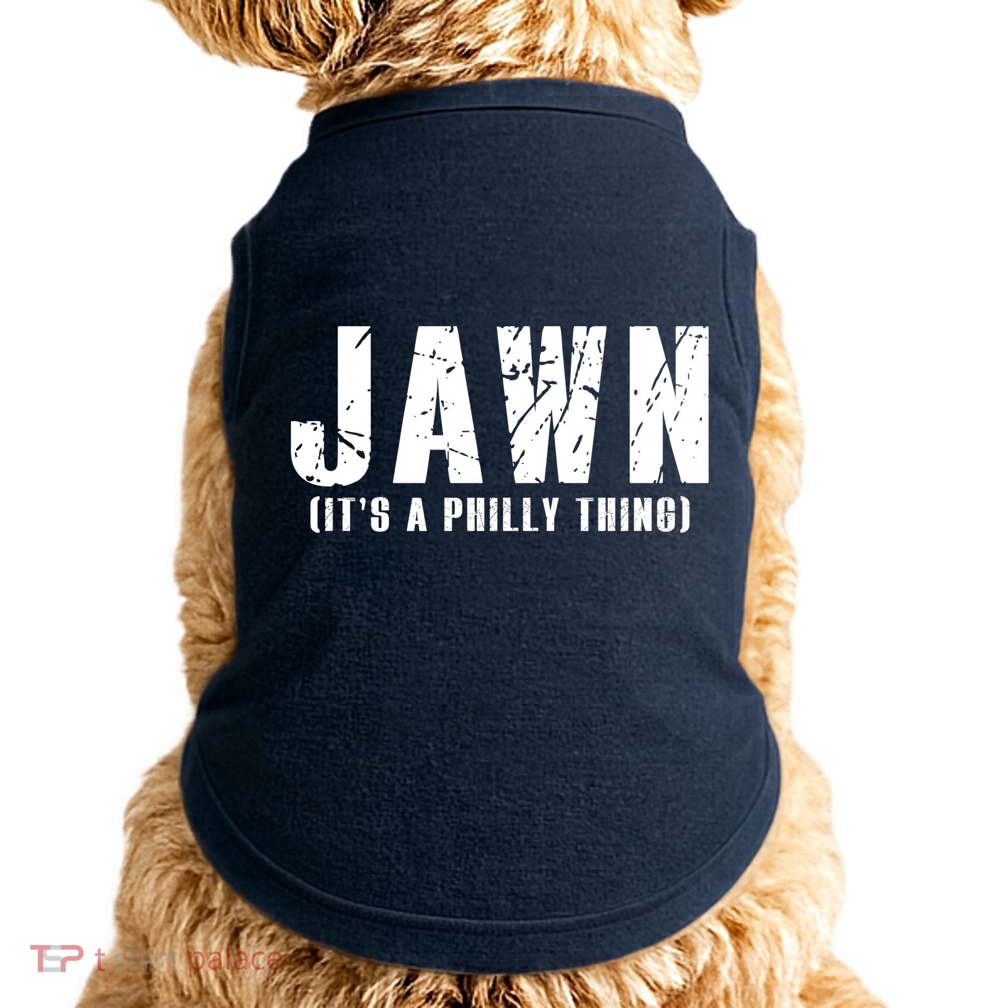 Jawn It's A Philly Thing Philadelphia Fan Pride Doggie Tank