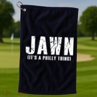 Jawn It's A Philly Thing Philadelphia Fan Pride Golf Towel thumb 1