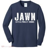 Jawn It's A Philly Thing Philadelphia Fan Pride Kids Long Sleeve Shirt thumb 0