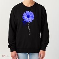 Juvenile Idiopathic Arthritis Awareness Warrior Ribbon Great Gift Women's Sweatshirt thumb 0