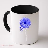 Juvenile Idiopathic Arthritis Awareness Warrior Ribbon Great Gift Coffee Mug thumb 0