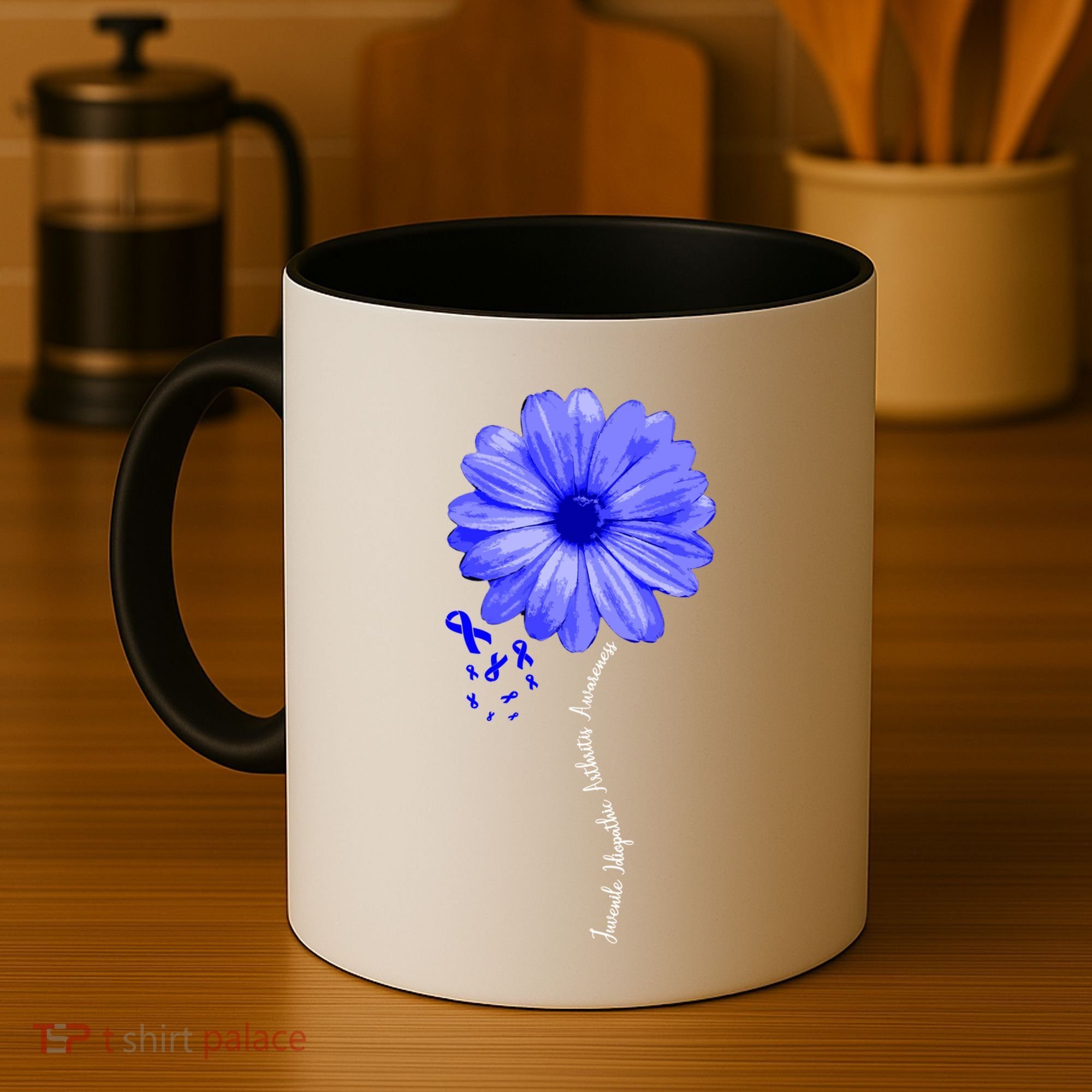 Juvenile Idiopathic Arthritis Awareness Warrior Ribbon Great Gift Coffee Mug