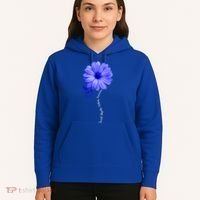 Juvenile Idiopathic Arthritis Awareness Warrior Ribbon Great Gift Hoodie thumb 5