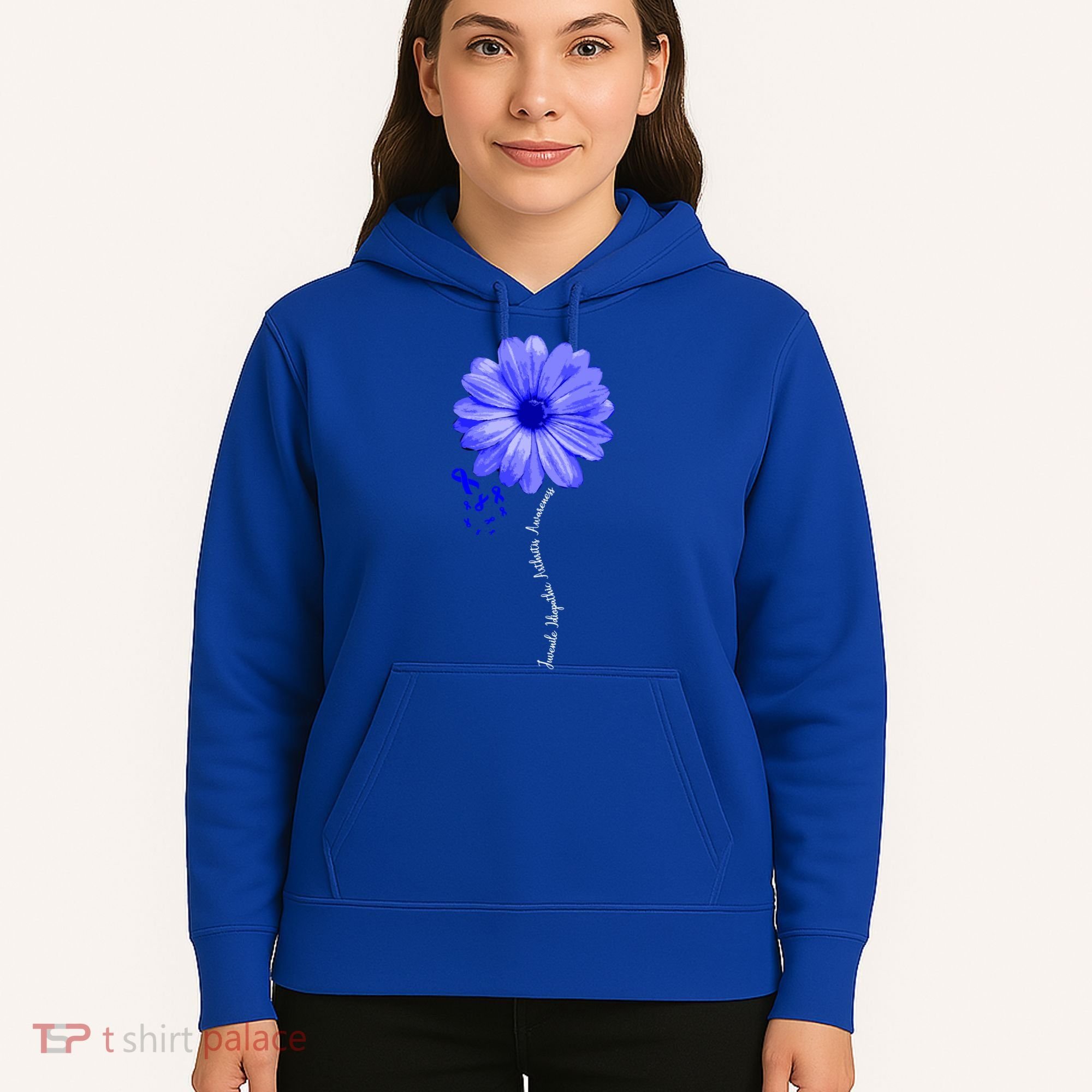 Juvenile Idiopathic Arthritis Awareness Warrior Ribbon Great Gift Hoodie