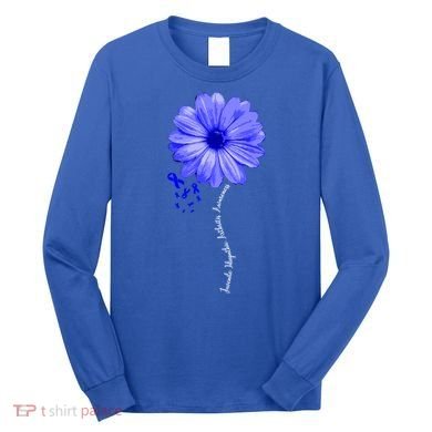 Juvenile Idiopathic Arthritis Awareness Warrior Ribbon Great Gift Long Sleeve Shirt