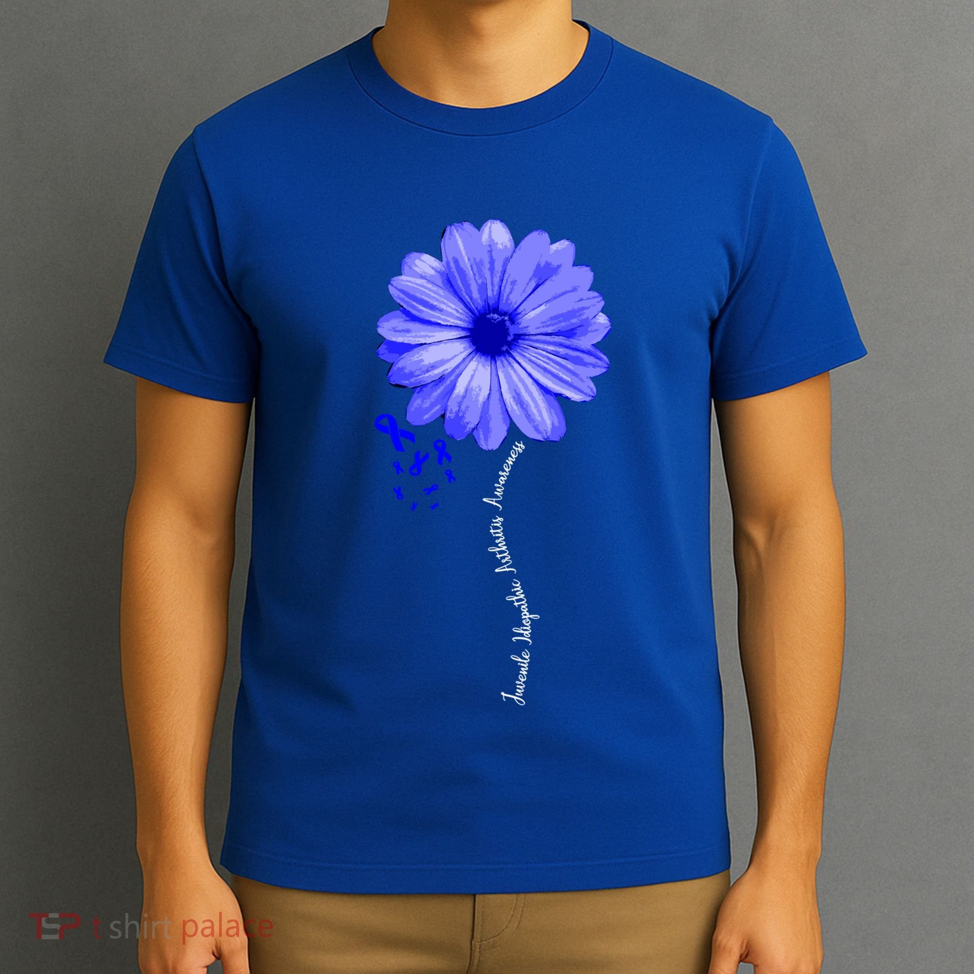 Juvenile Idiopathic Arthritis Awareness Warrior Ribbon Great Gift T-Shirt