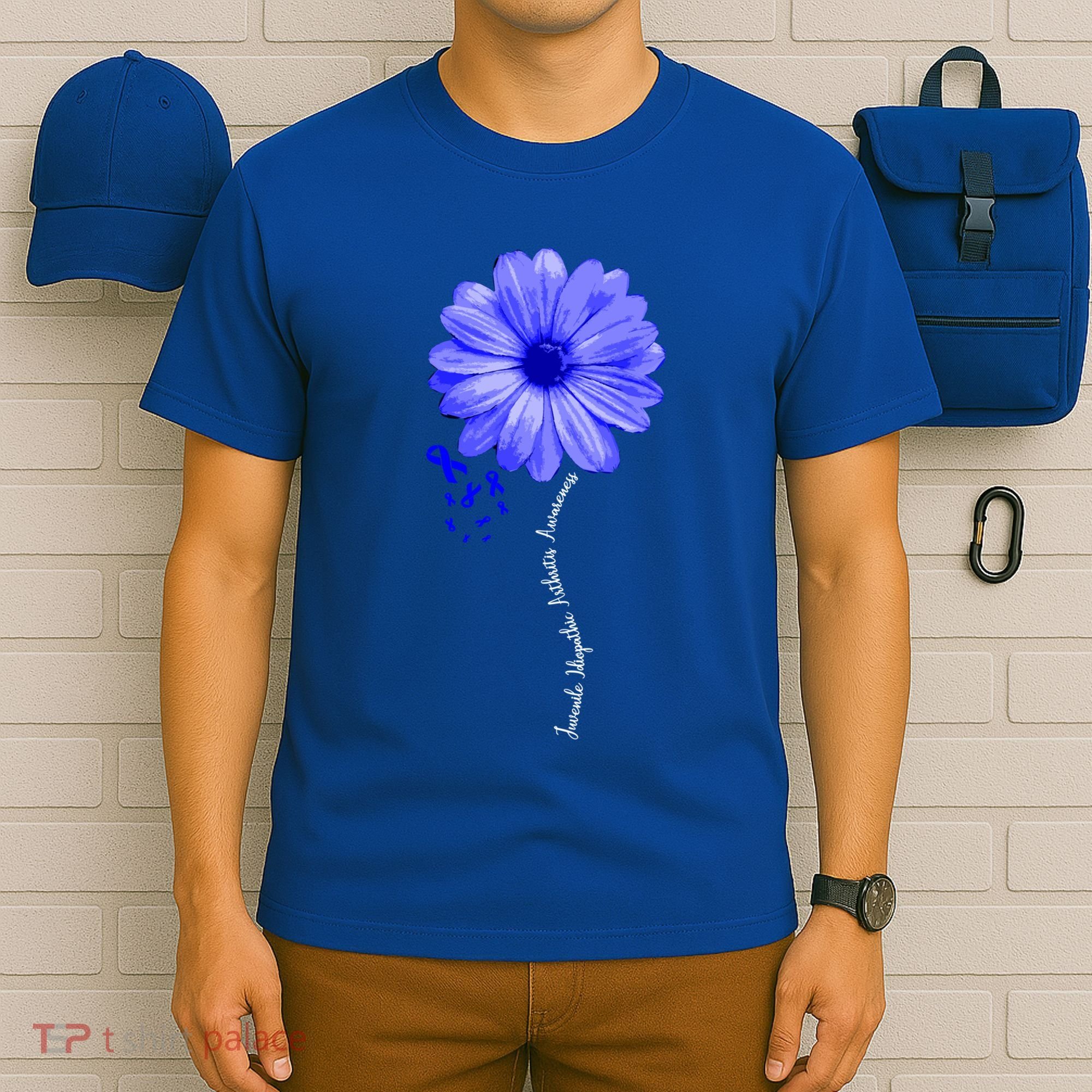 Juvenile Idiopathic Arthritis Awareness Warrior Ribbon Great Gift T-Shirt