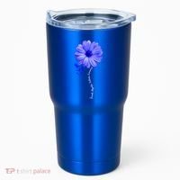 Juvenile Idiopathic Arthritis Awareness Warrior Ribbon Great Gift Tumbler thumb 0