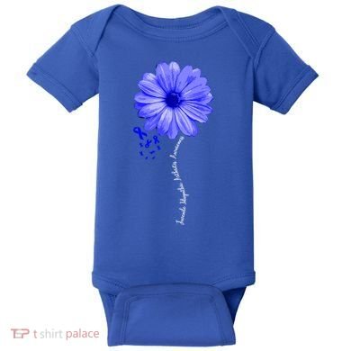 Juvenile Idiopathic Arthritis Awareness Warrior Ribbon Great Gift Baby Bodysuit