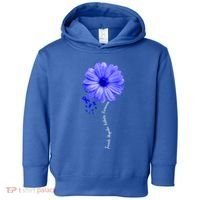 Juvenile Idiopathic Arthritis Awareness Warrior Ribbon Great Gift Toddler Hoodie thumb 0