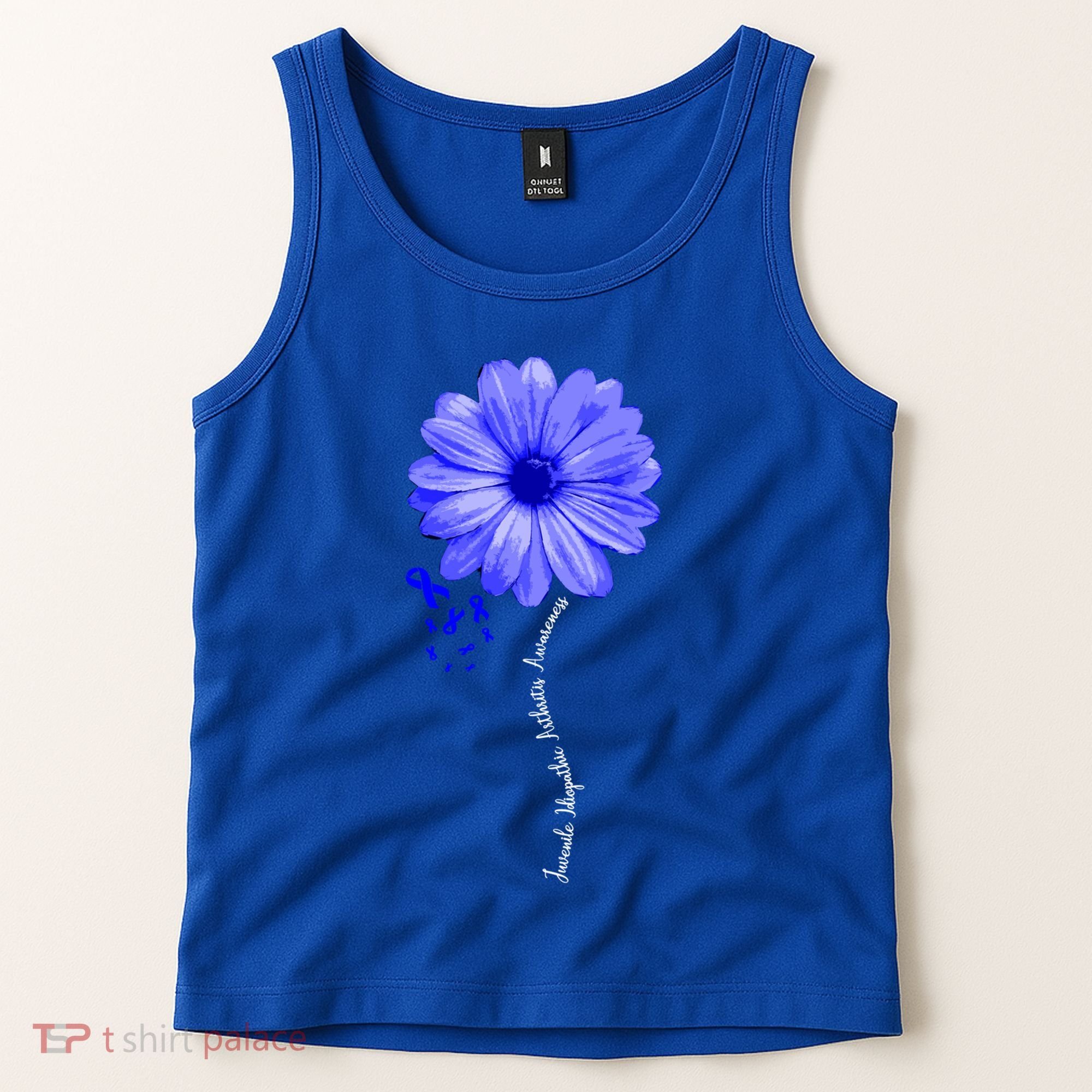 Juvenile Idiopathic Arthritis Awareness Warrior Ribbon Great Gift Tank Top