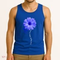 Juvenile Idiopathic Arthritis Awareness Warrior Ribbon Great Gift Tank Top thumb 3