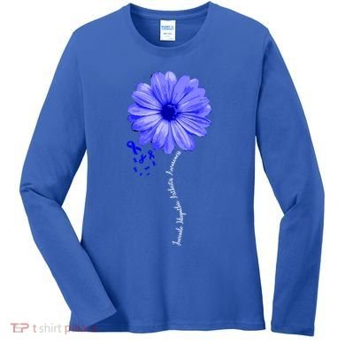 Juvenile Idiopathic Arthritis Awareness Warrior Ribbon Great Gift Women's Long Sleeve Shirt
