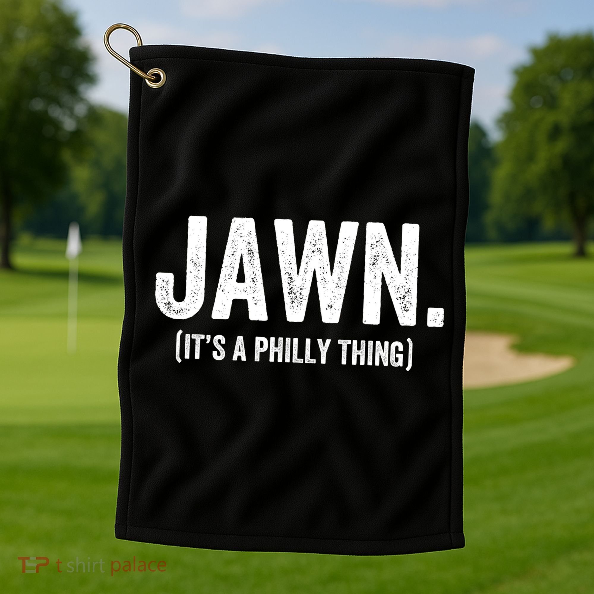 Jawn It's A Philly Thing Philadelphia Fan Pride Love Golf Towel