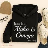Jesus Is Alpha & Omega Revelation 2213 Hoodie thumb 4