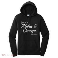 Jesus Is Alpha & Omega Revelation 2213 Women's Hoodie thumb 0
