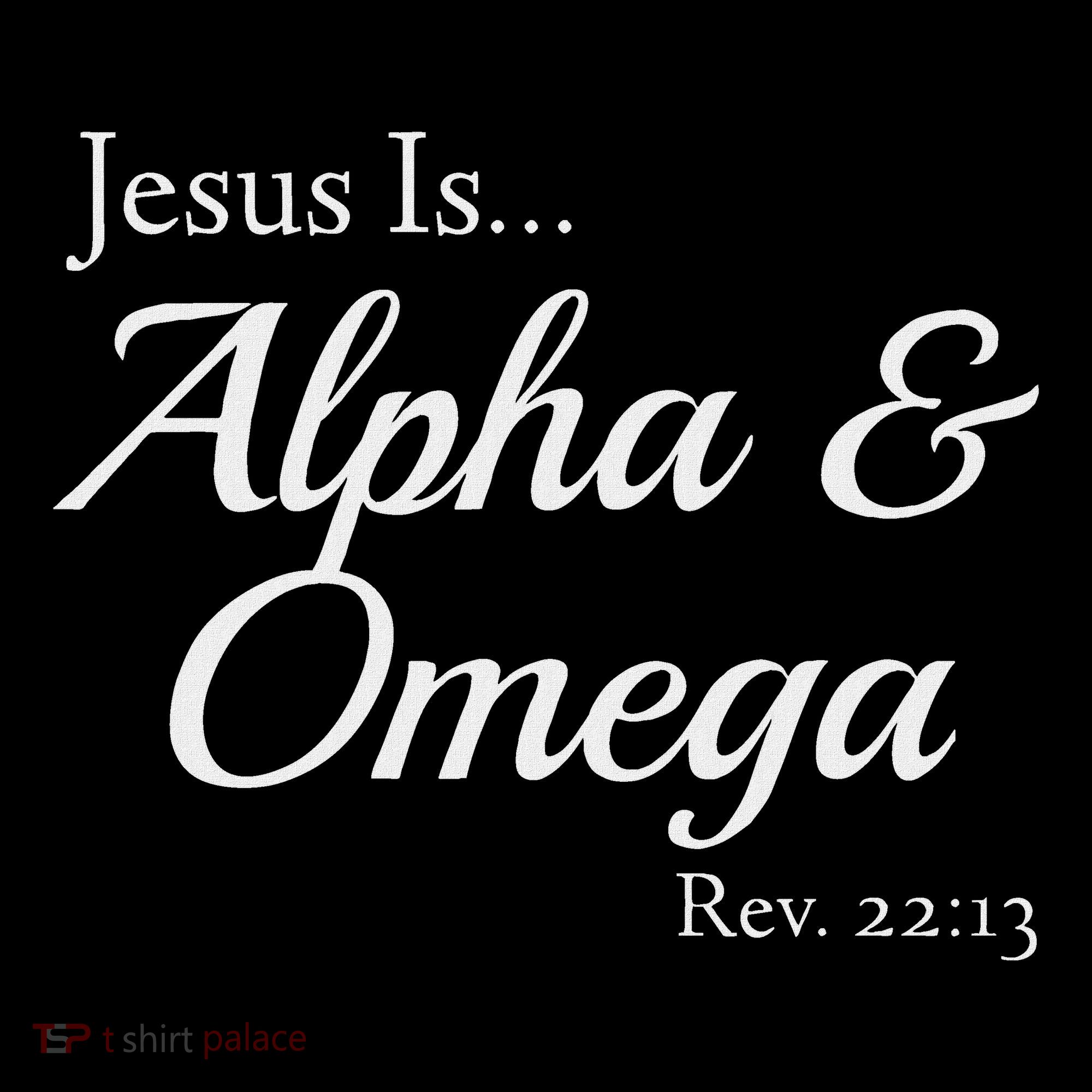 Jesus Is Alpha & Omega Revelation 2213 Women's Hoodie