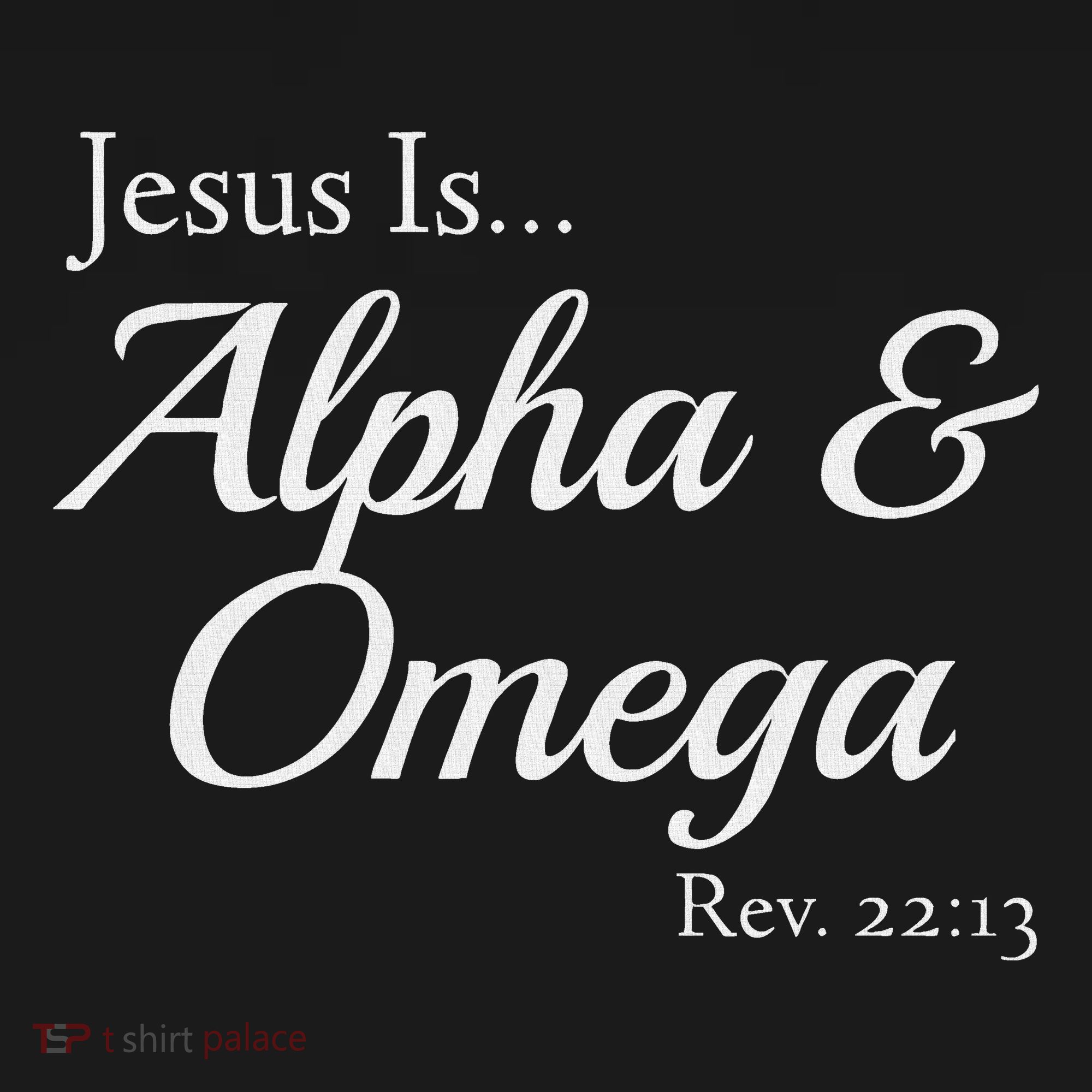 Jesus Is Alpha & Omega Revelation 2213 Women's Tank Top