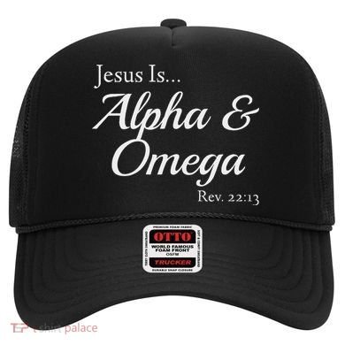 Jesus Is Alpha & Omega Revelation 2213 Hat