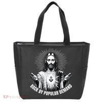 Jesus Is Back By Popular Demand Tote Bag thumb 0