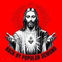 Jesus Is Back By Popular Demand Santa Hat thumb 1
